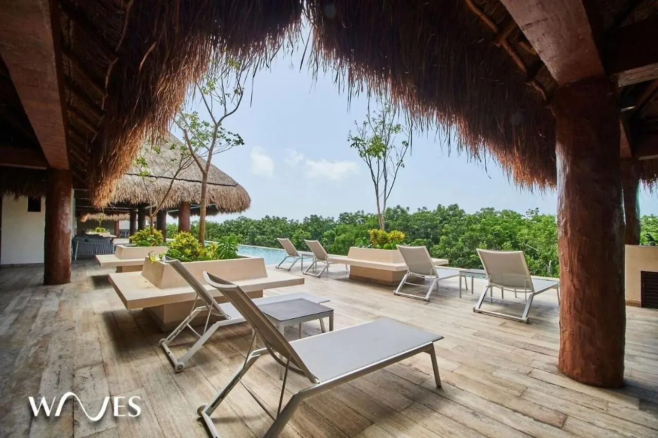 2 Rec. | Roof C/Infinity Pool + Jacuzzi | Amplio Apartment Tulum Mexico