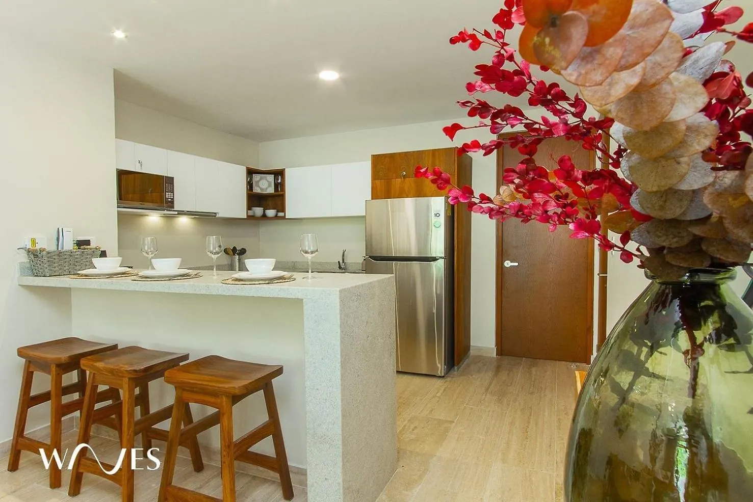 2 Rec. | Roof C/Infinity Pool + Jacuzzi | Amplio Apartment Tulum