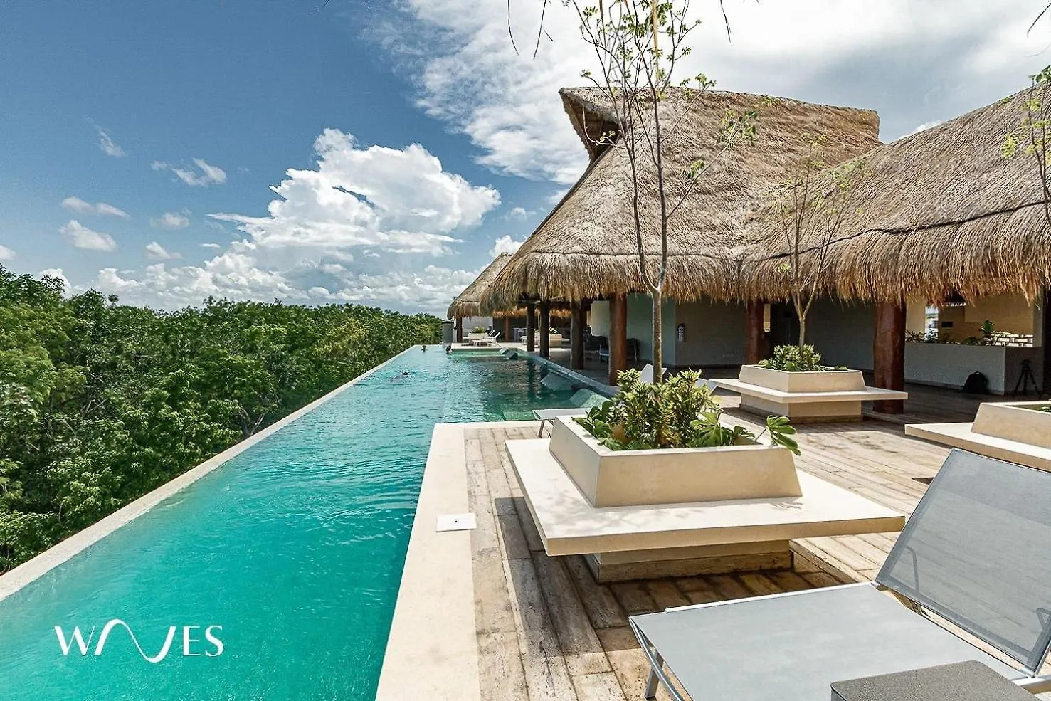 2 Rec. | Roof C/Infinity Pool + Jacuzzi | Amplio Apartment Tulum Mexico